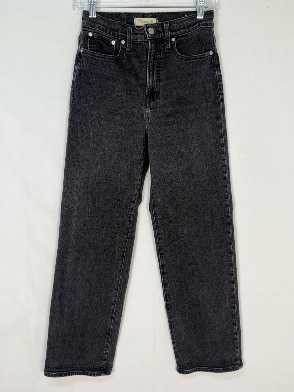 Madewell The Perfect Vintage Wide-Leg Jean in Black